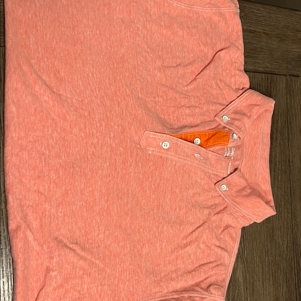 Men’s GAP Light Coral Polo Shirt